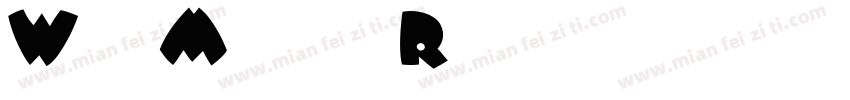 Wax Museum Regular字体转换